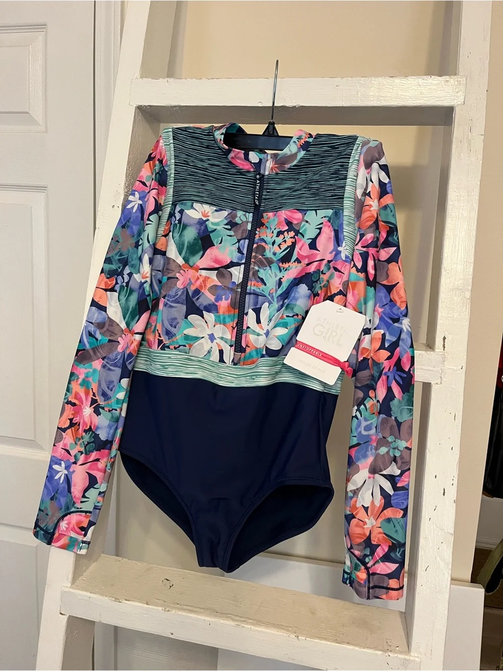 Athleta Long Sleeve One Piece XL/14